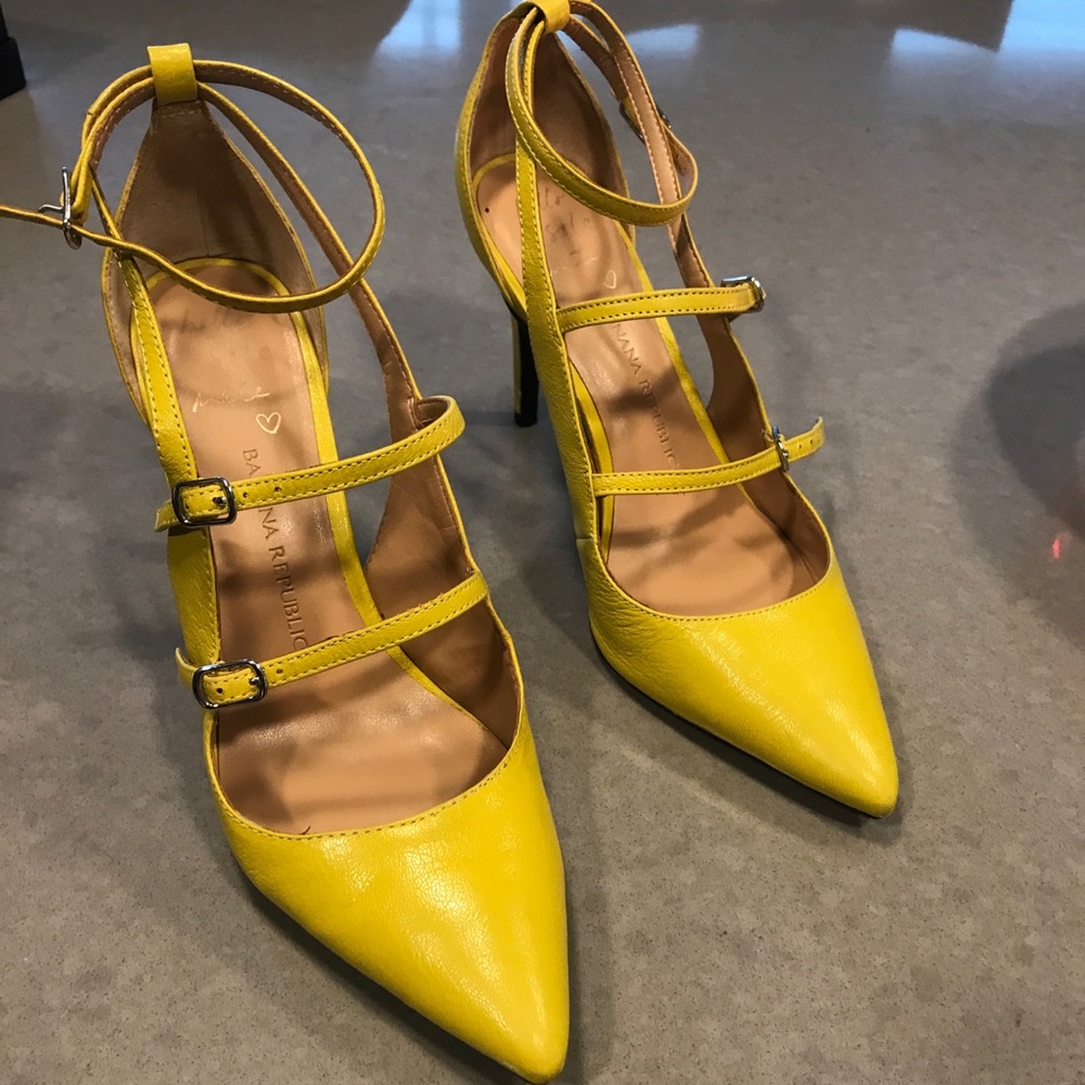 Yellow Pumps